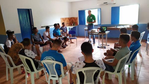 Curso de irrigação beneficiam alunos da escola família agrícola Efade IV em Oeiras