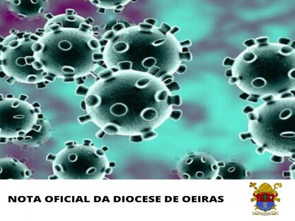 Nota oficial da Diocese de Oeiras sobre o COVID-19