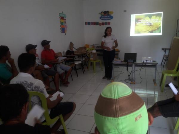 O CEFAS REALIZA CAPACITAÇÃO COM APICULTORES DA COMUNIDADE CALDEIRÃO – SÃO MIGUEL DO FIDALGO!