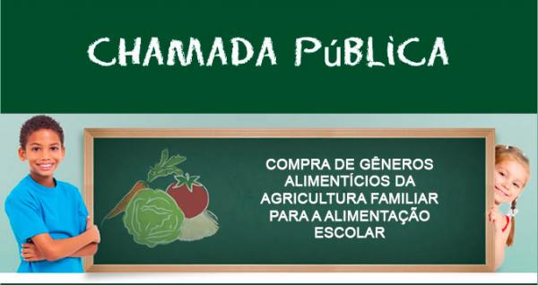 Educação abre Chamada Pública para aquisição de produtos da Agricultura Familiar em Oeiras