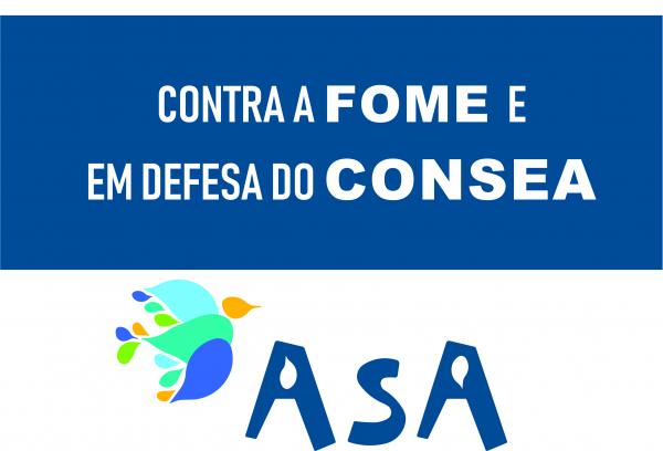 Nota da ASA Contra a Fome e em Defesa do Consea 
